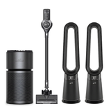 The Full House: 2 x 3-in-1 Fans + Air Purifier + Cordless Vacuum