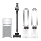 The Full House: 2 x 3-in-1 Fans + Air Purifier + Cordless Vacuum