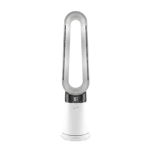 3 in 1 Bladeless Fan Heater Air Purifier (Silver)