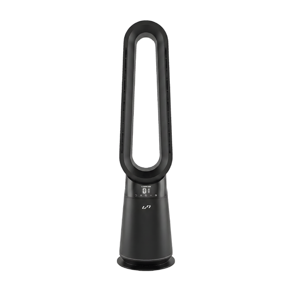 3 in 1 Bladeless Fan Heater Air Purifier (Black)